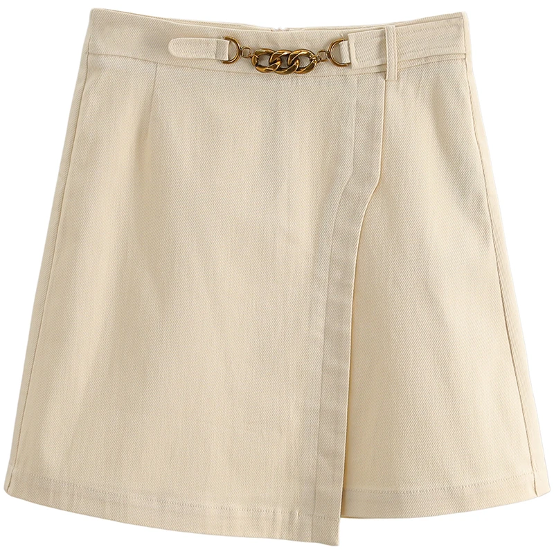 F891-伍莎服饰云仓百搭时尚新款半裙#PRB46Q006