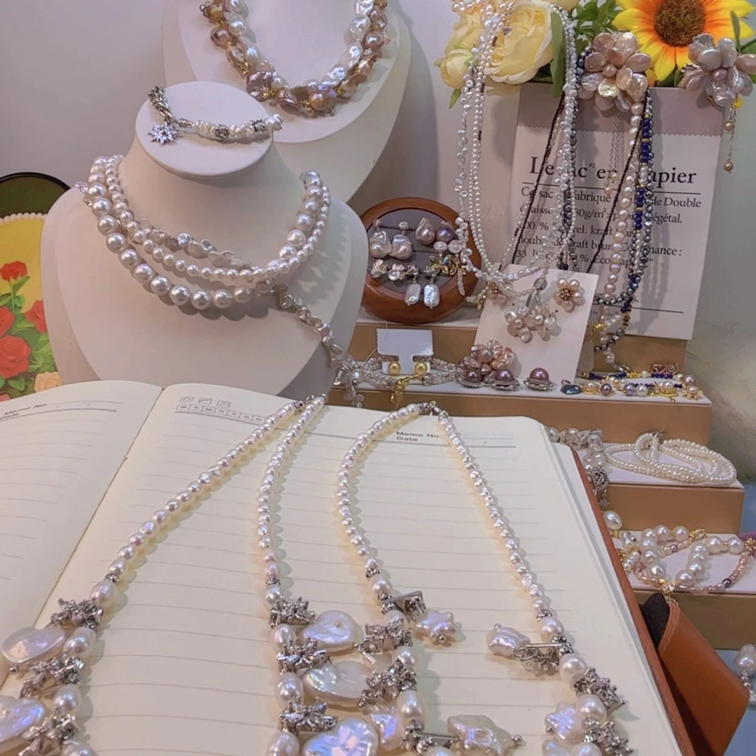 钛钢淡水珍珠手绳