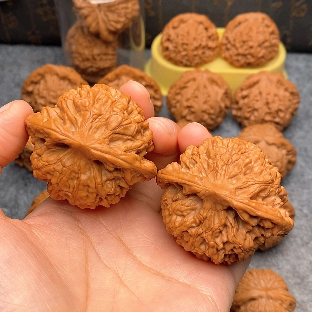 文玩核桃把件官帽50全品