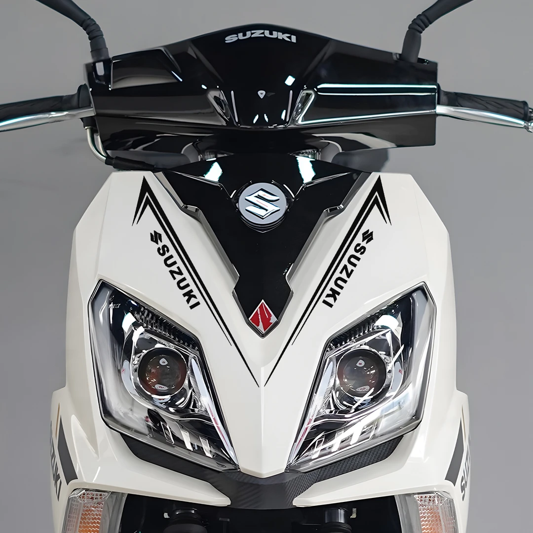 适用铃木UY125/US125i/UU125i/UE125T车头贴纸拉花改装摩托防水贴