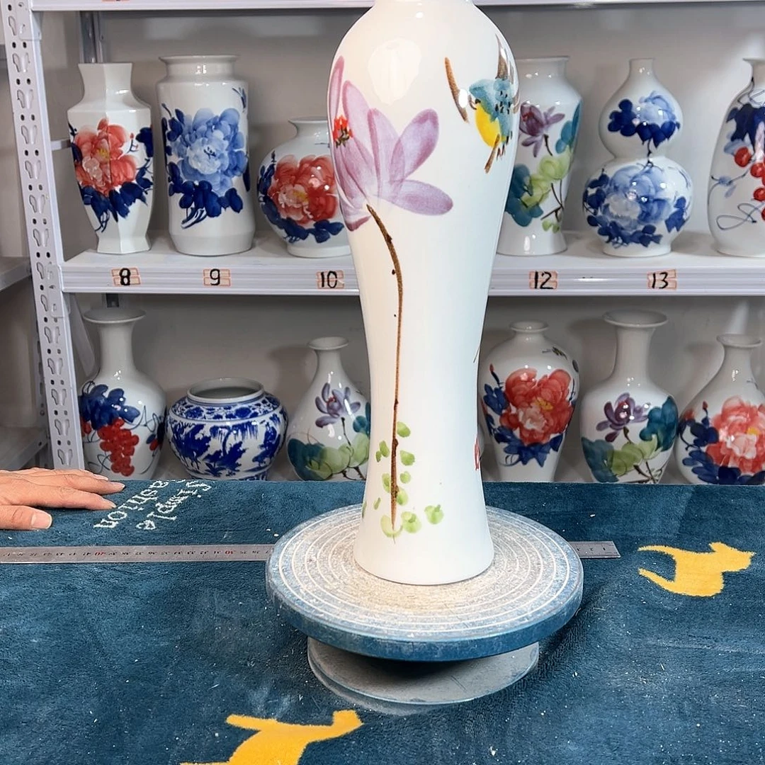 摆件景德镇陶瓷美鸟