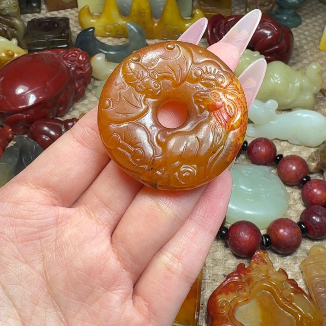 吊坠白玉菩提挂件