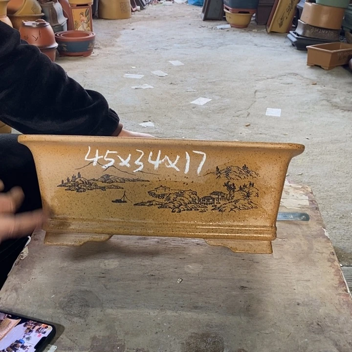 紫砂花盆紫砂紫砂