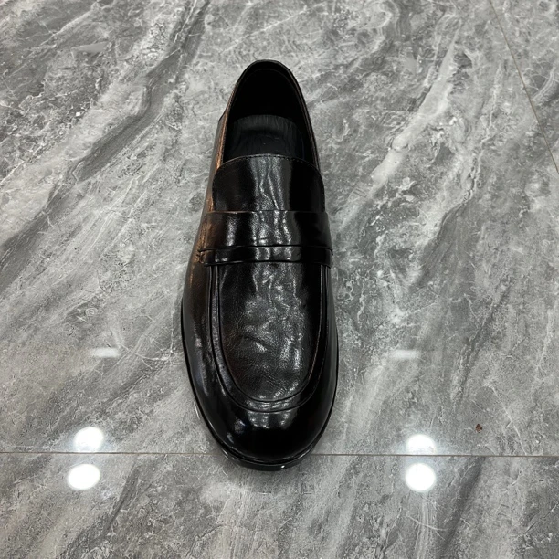 新款上市 水牛皮一脚蹬 编号2518