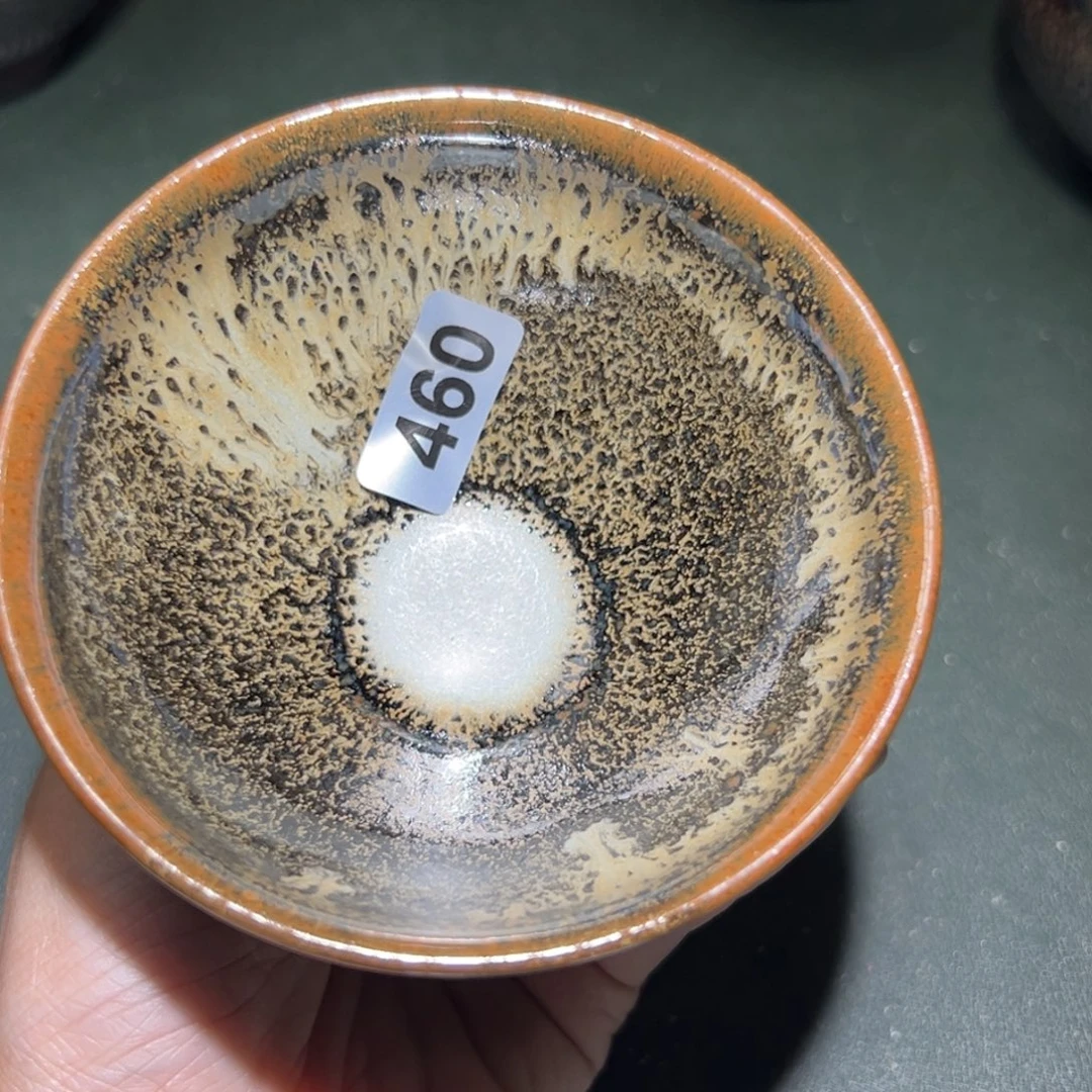 终***乾茶盏全手工原矿原釉建盏