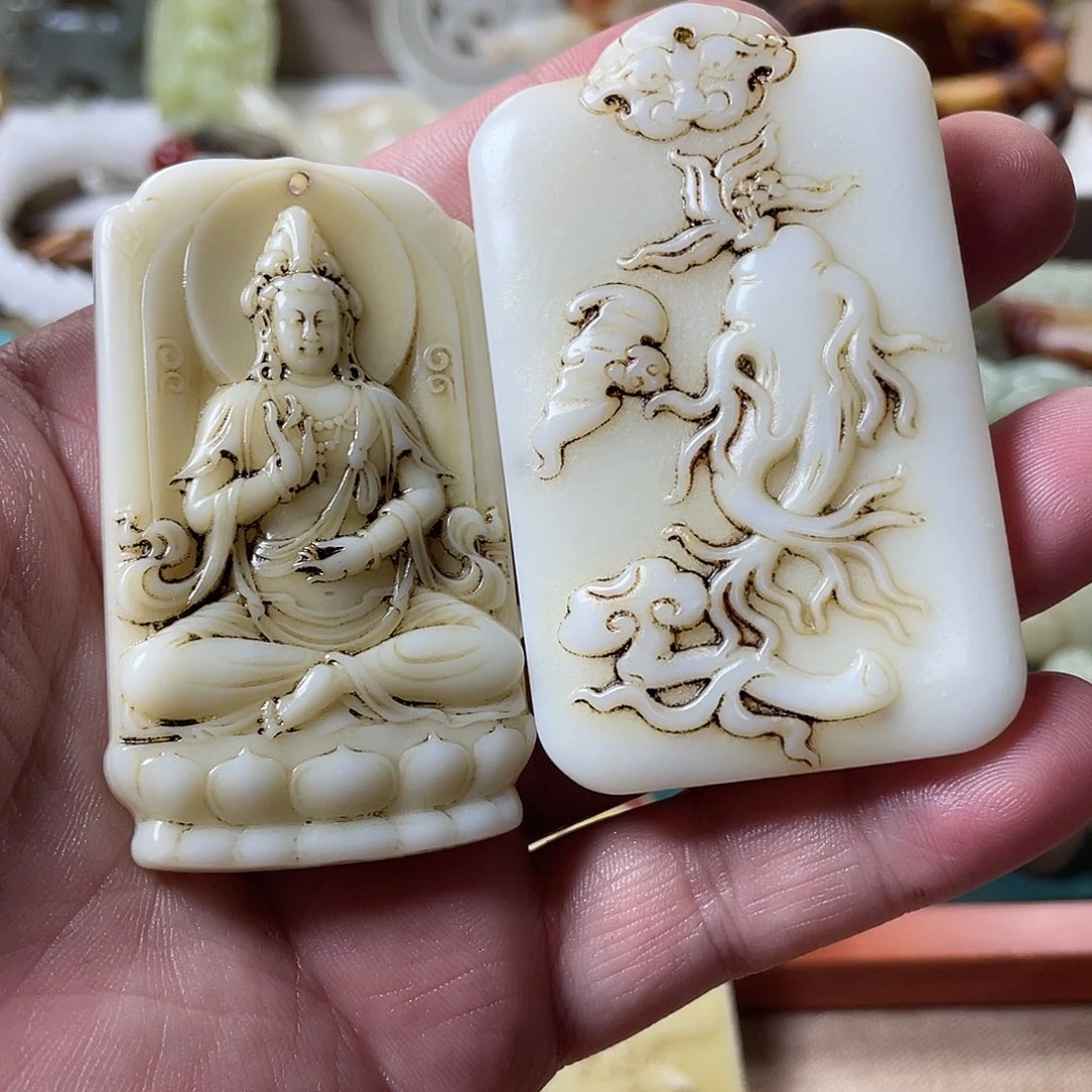 无***宇和田玉未镶嵌颈饰