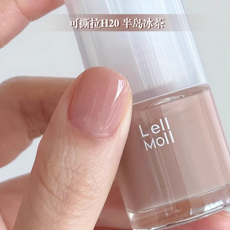 2025新款裸色粉指甲油可撕拉免烤快干持久奶茶色水性安全无味显白