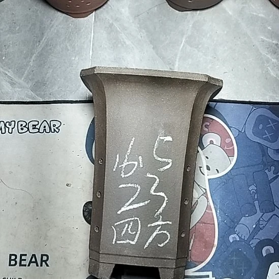 手工四方一个花盆