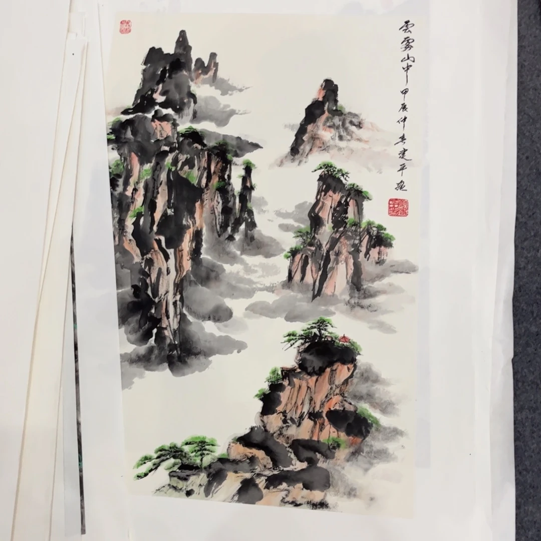国画ZH精品国画单幅任发