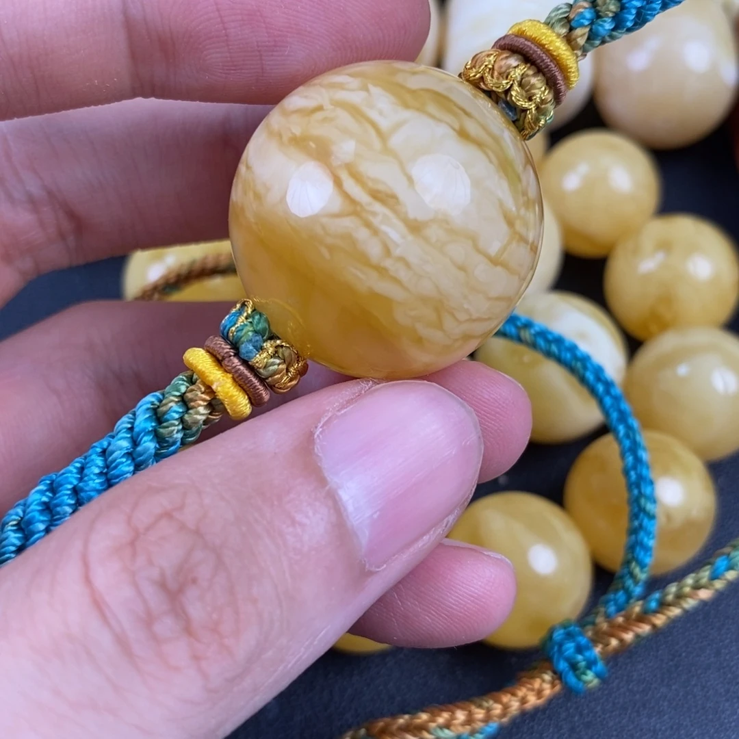 琥珀未镶嵌珠宝奇石虎皮气泡81