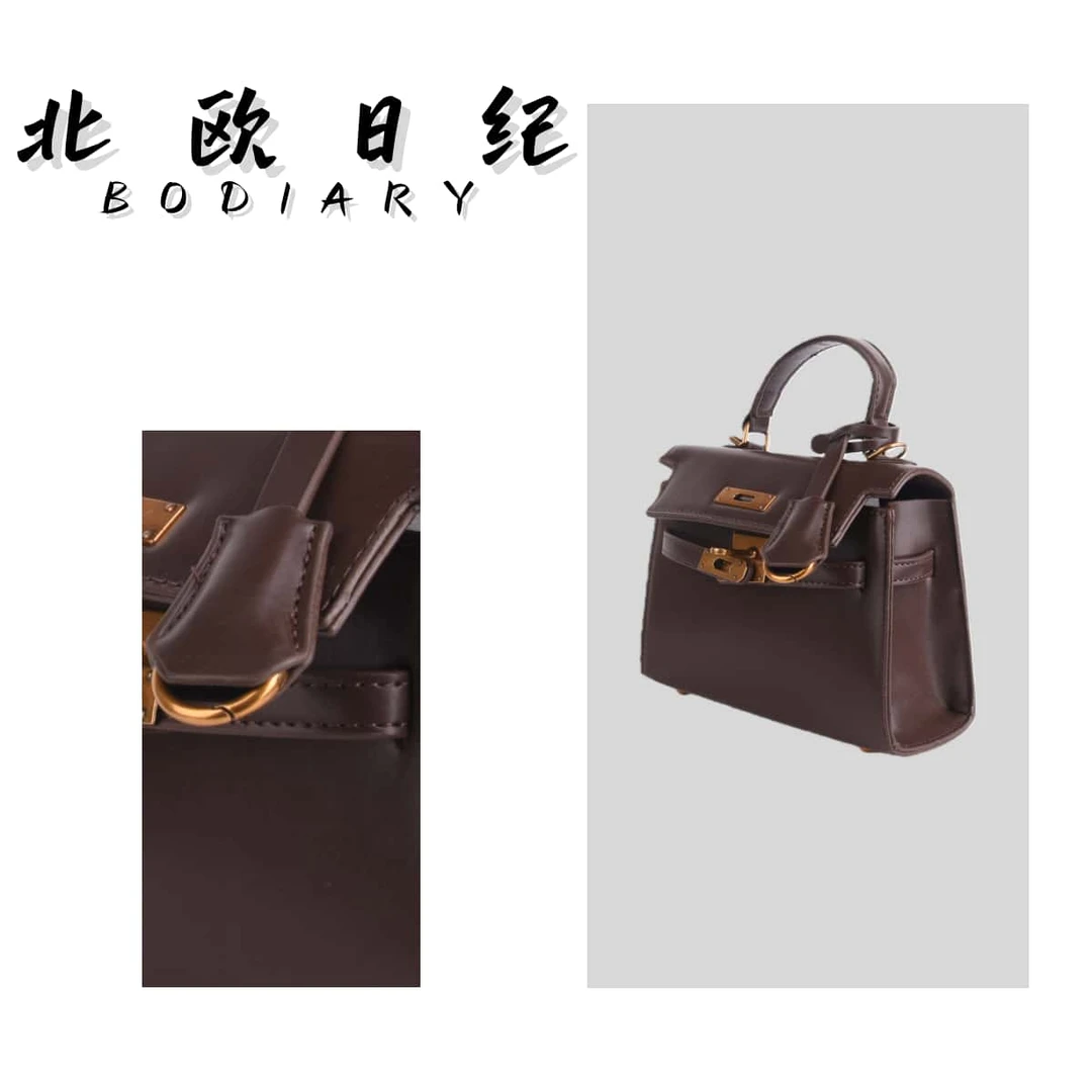 北欧日纪sl  10867 时尚百搭新款手提斜跨包包