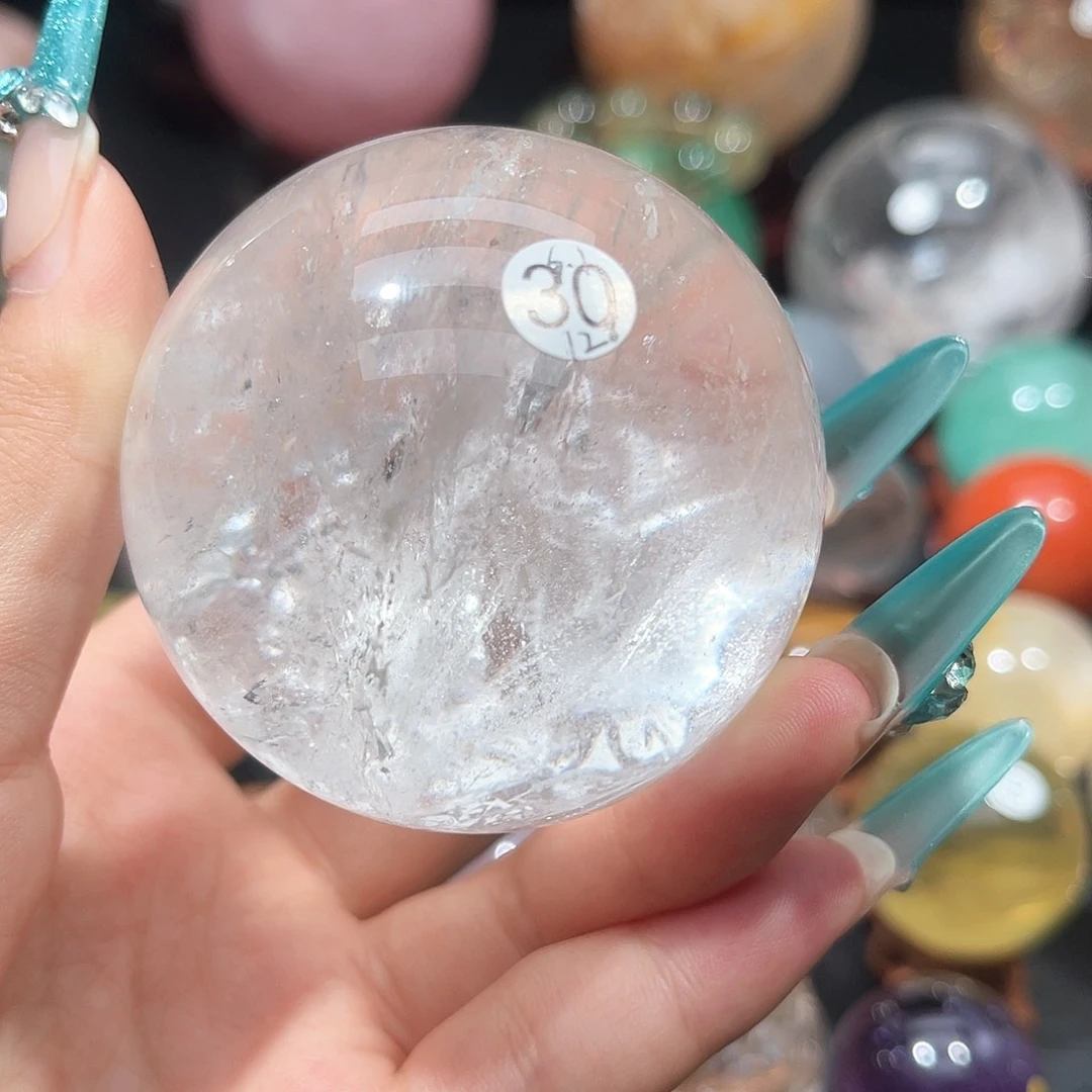 珠宝半成品水晶未镶嵌微瑕6.1