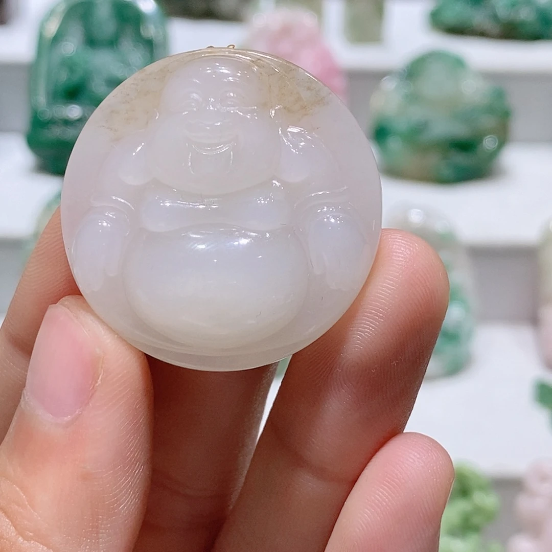 独山玉未镶嵌吊坠