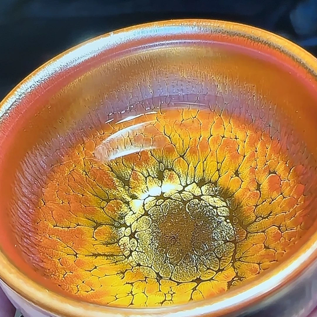 茶盏紫金茶杯建盏