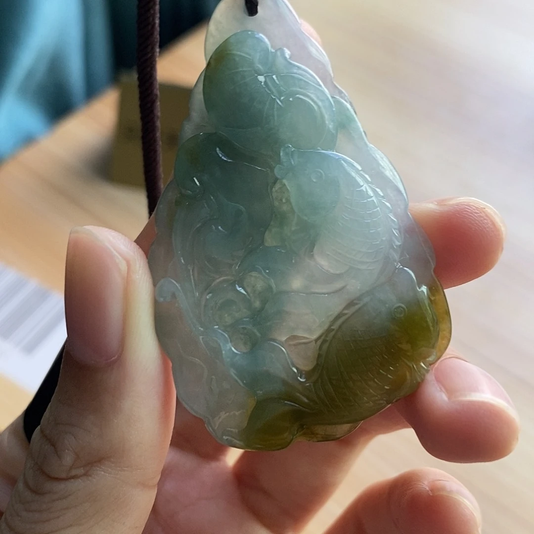 【闪购商品】颈饰未镶嵌翡翠天然缅甸A货翡翠