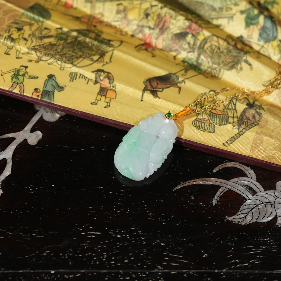 2.25香港王老板-翡翠吊坠a1905