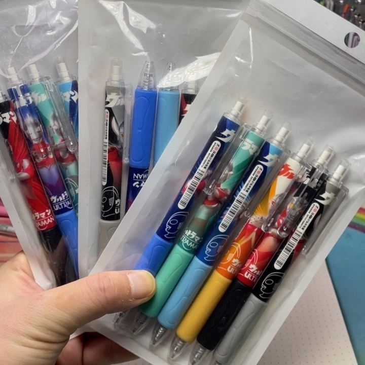 宏强奥特曼黑笔3包18支