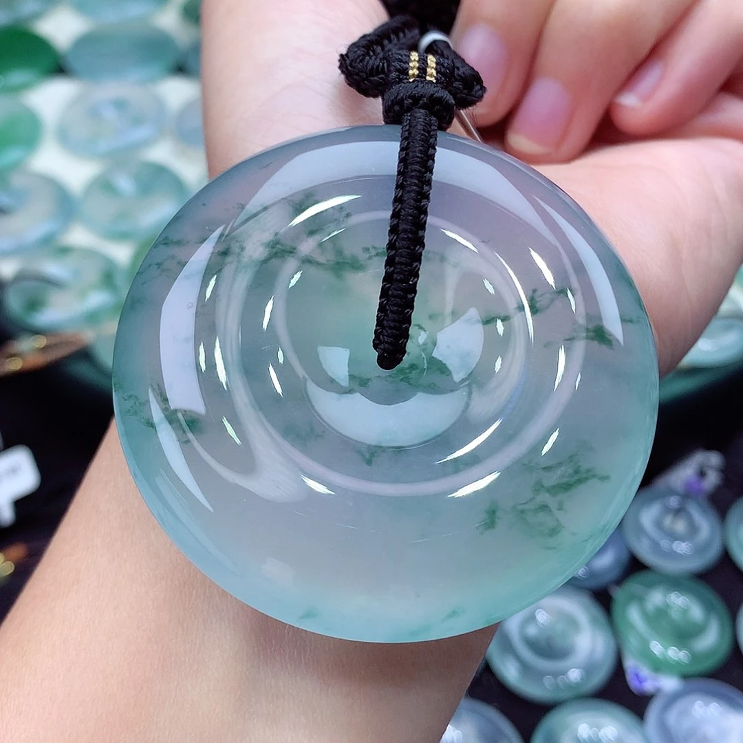 颈饰未镶嵌翡翠编号74-尺寸54/14