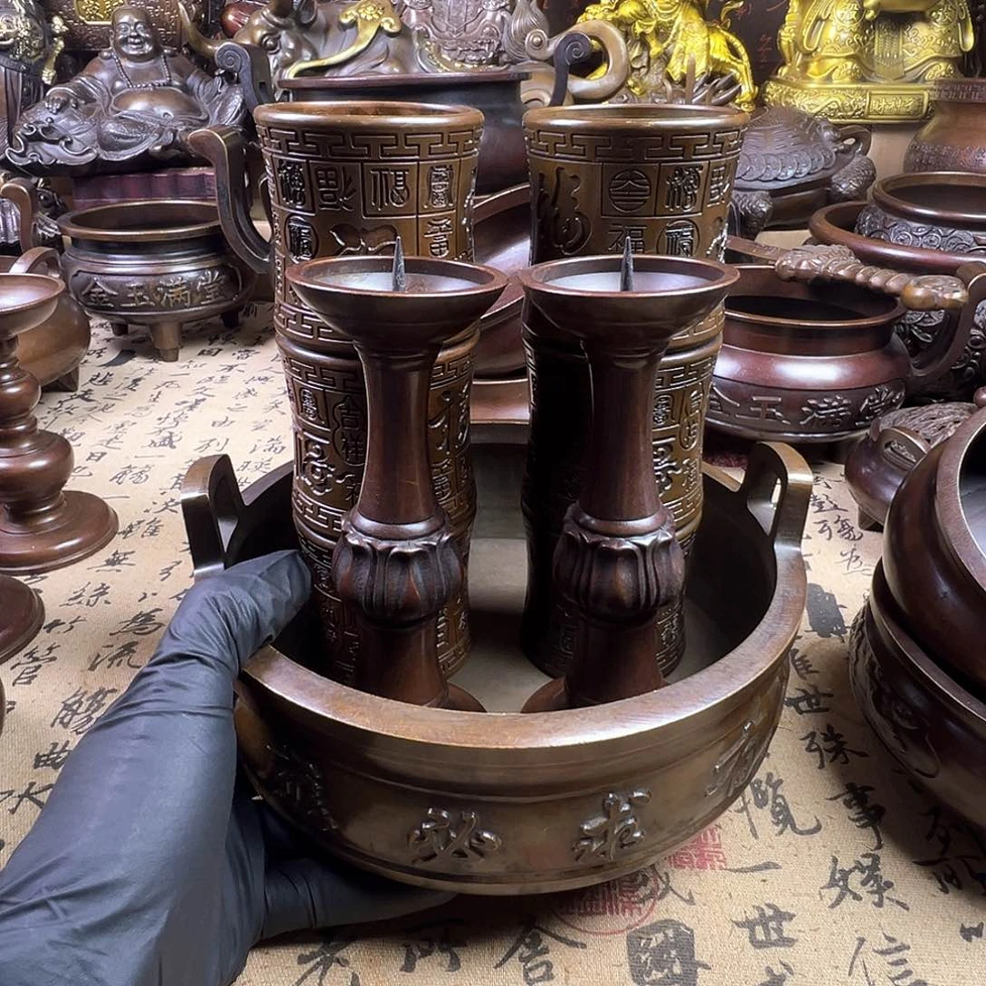 香炉 家用供香炉 风水摆件 聚宝盆 家居摆件