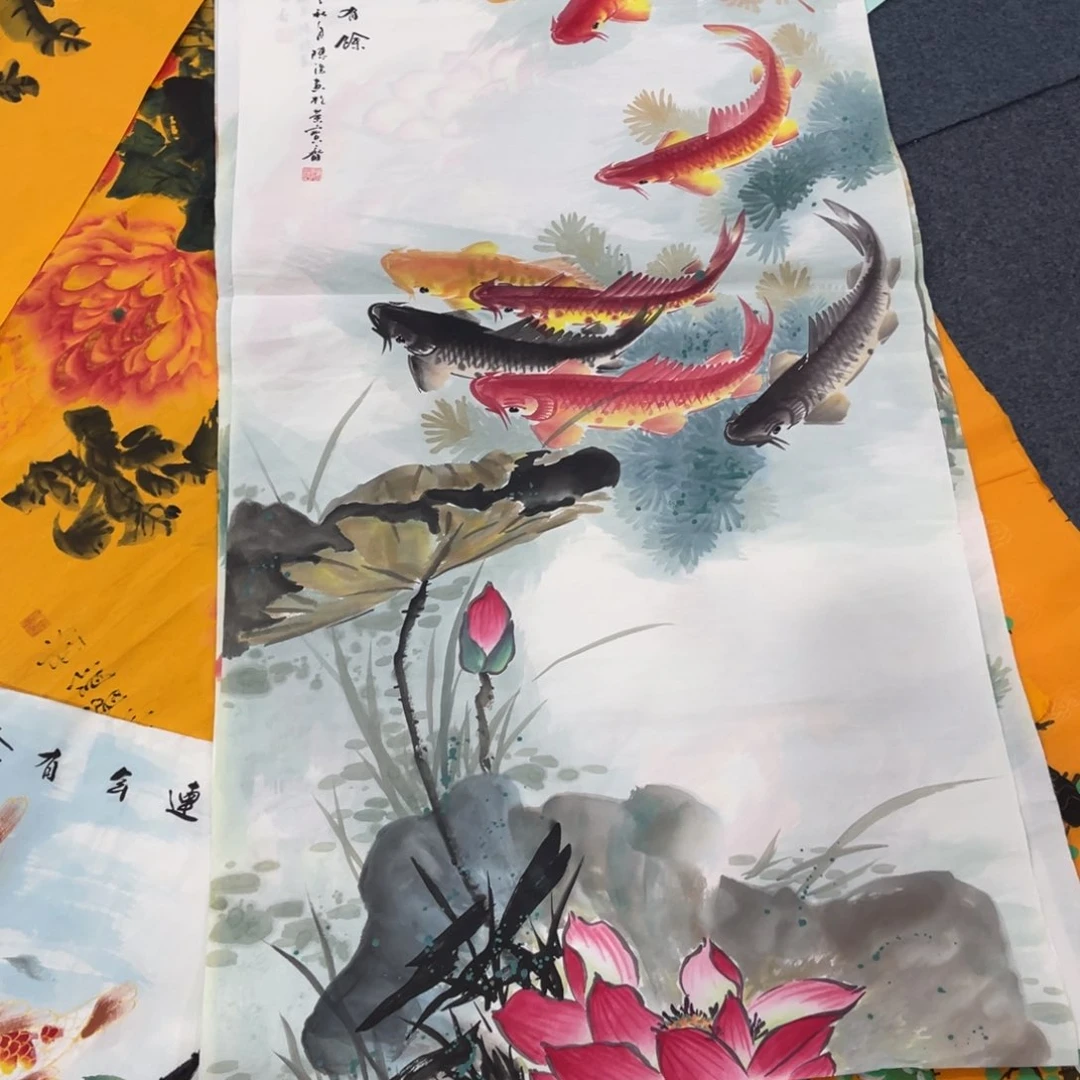 国画处理作品看好再拍哦