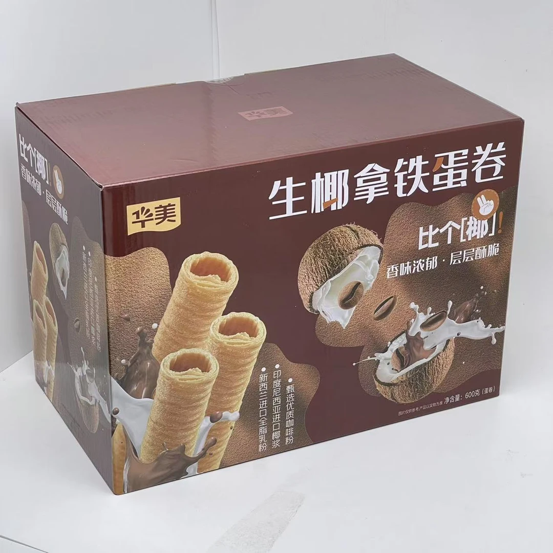 生椰拿铁蛋卷600g