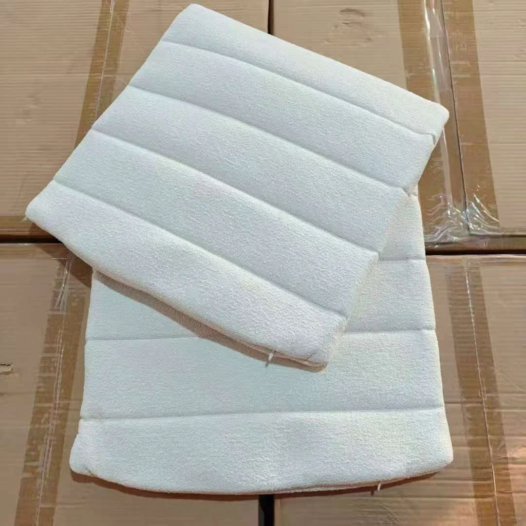 颗粒绒面 米白色 记忆棉靠垫套/坐垫套/坐垫 45*45 发2个