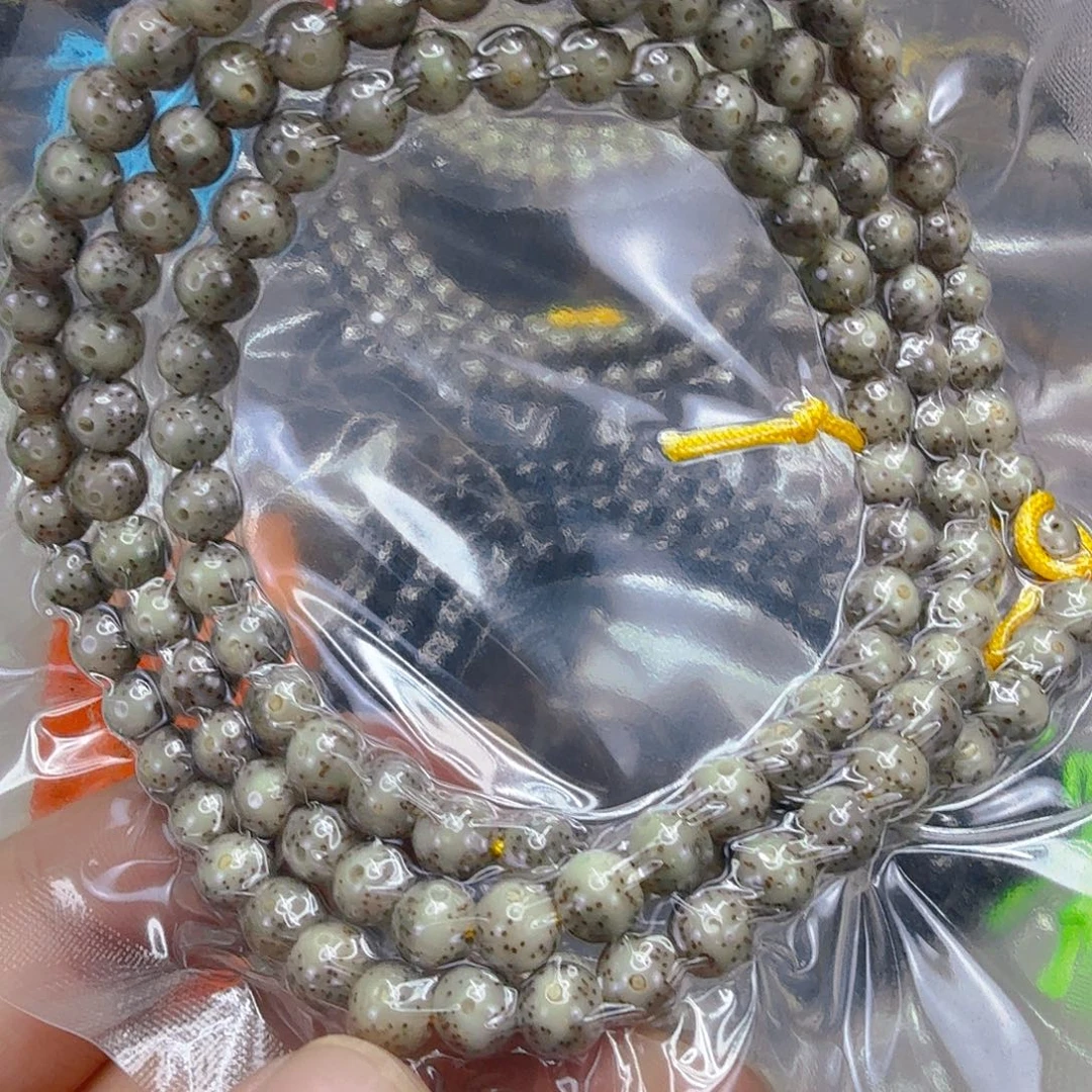 手串星月菩提26高端卡姿兰大眼睛灰星月菩提0.7圆108