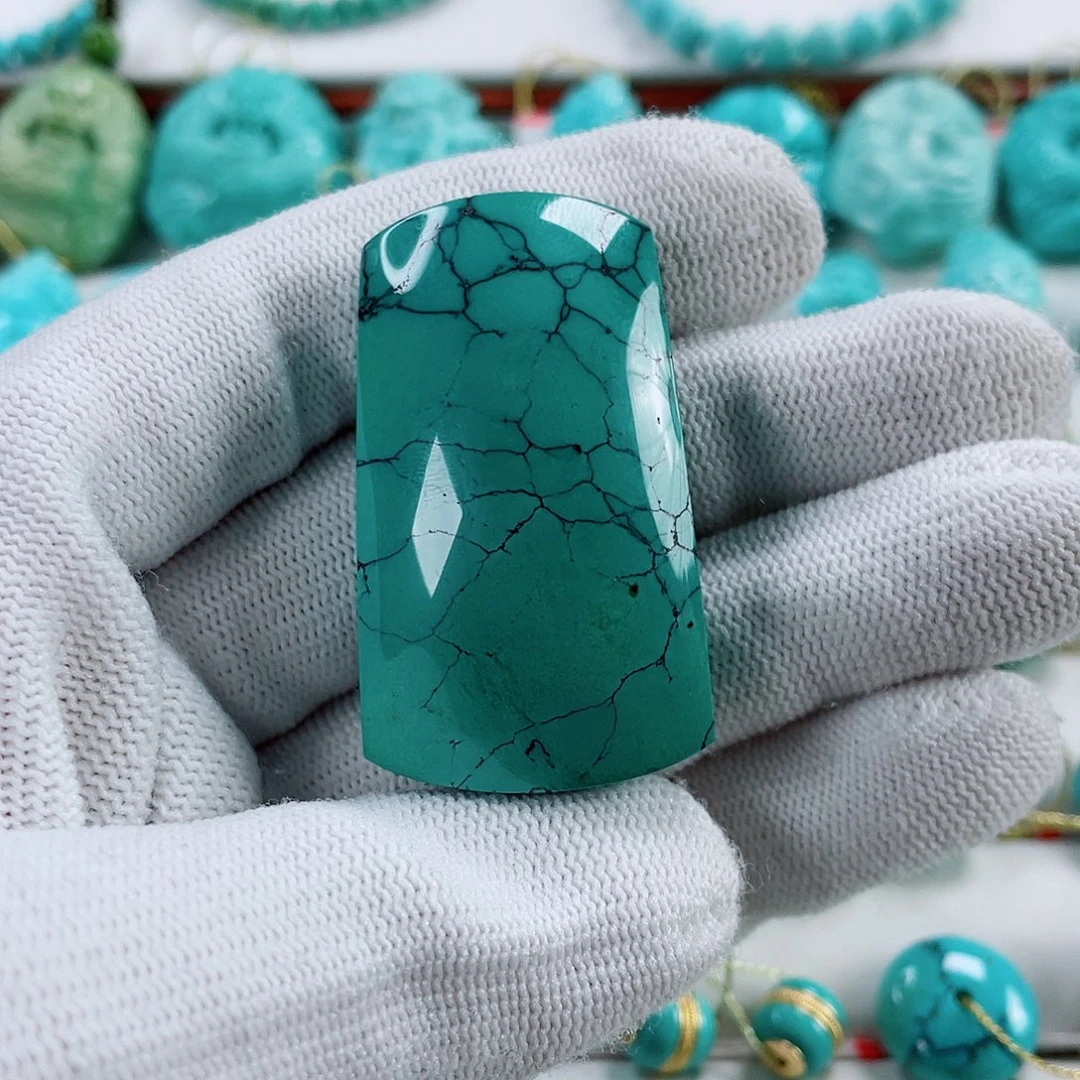 绿松石未镶嵌车挂