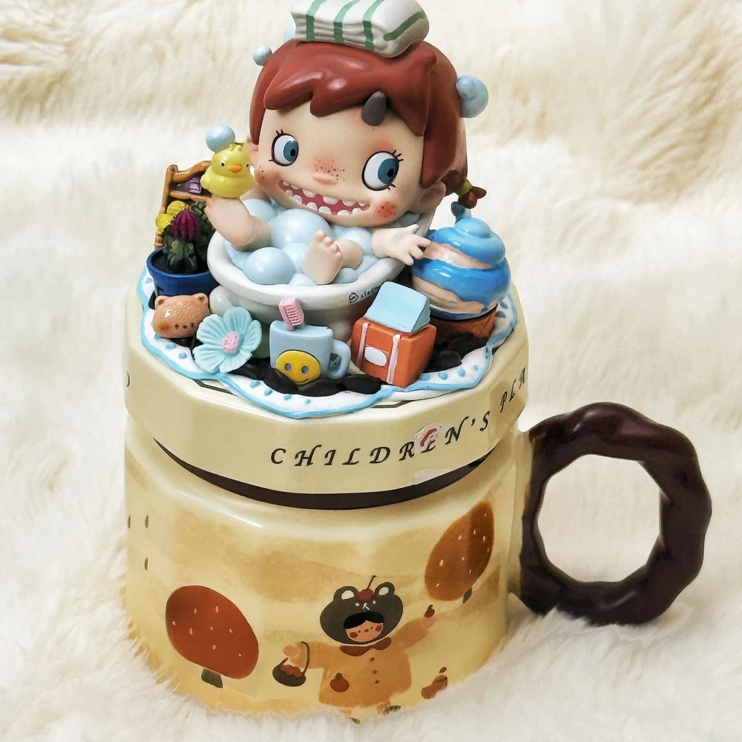 vk家潮玩设计师手作奶油胶DIY马克杯