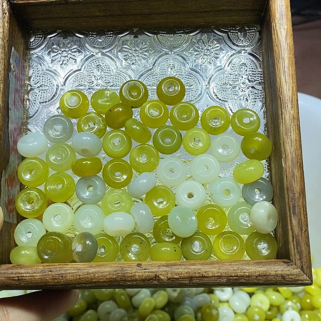 合金蛇纹石玉车挂539