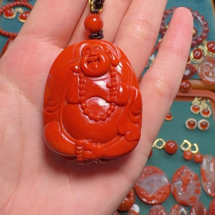 未镶嵌吊坠南红玛瑙