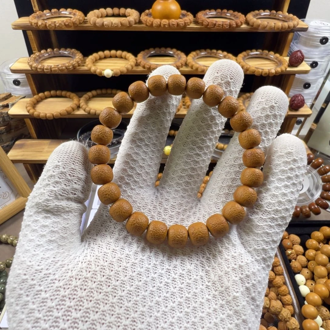 核桃手串/手链啦***。精品波澜不惊9+mm全品无暇