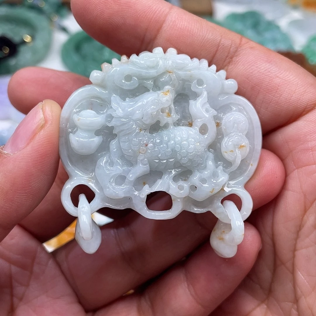 颈饰未镶嵌翡翠翡玉缘翡翠