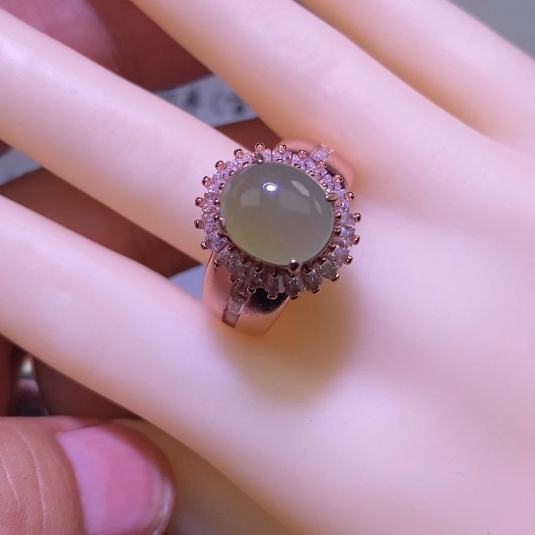 翡翠未镶嵌戒指缅甸翡翠16