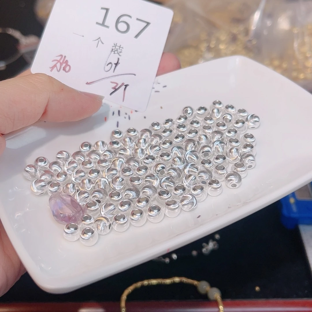 紫晶珠宝半成品银S925镶嵌167