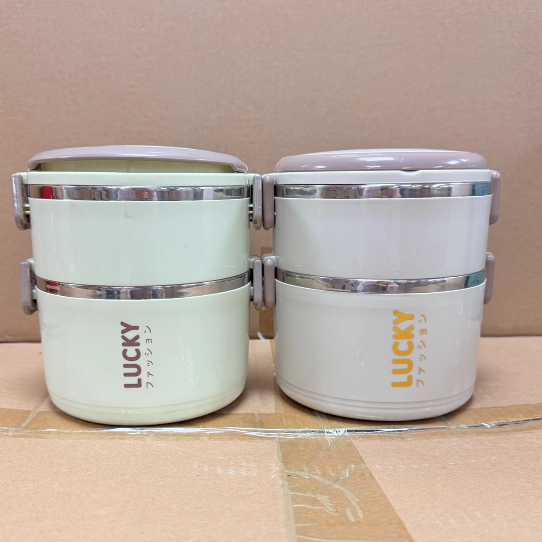 家用不锈钢饭盒 双层保温饭盒