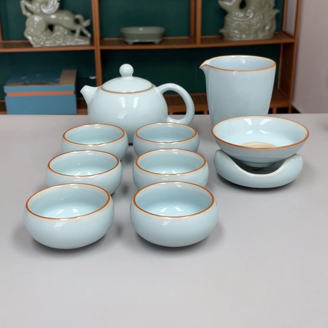 瓷西施壶套装带礼盒