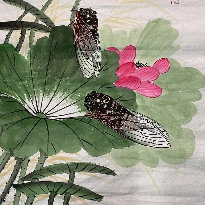手绘国画作品欣赏999