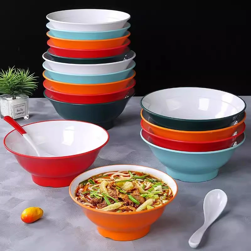 密胺面碗牛肉面碗专用拌面碗面馆汤粉碗麻辣烫碗商用仿瓷刀削面碗