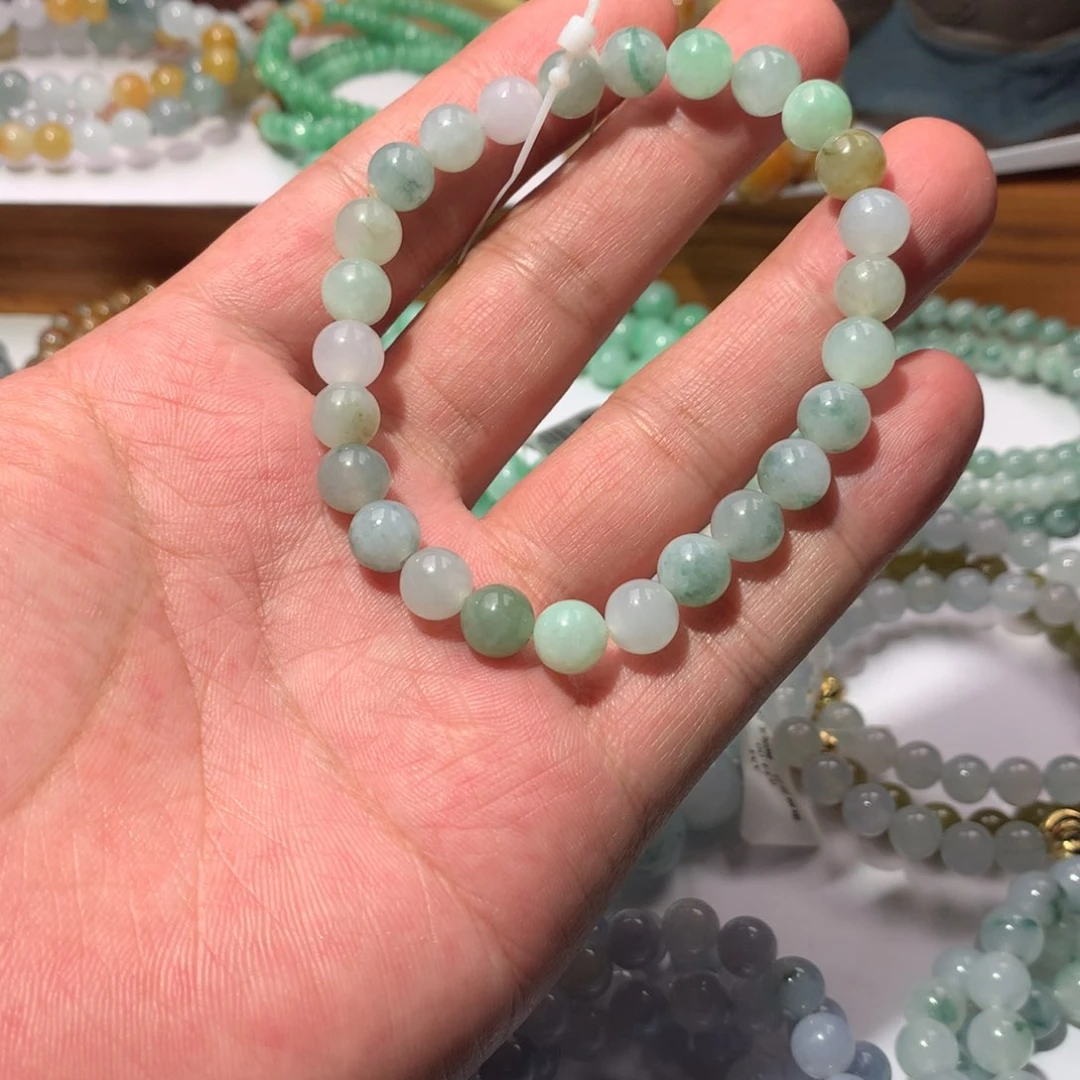 未镶嵌手链翡翠手串卡8.0