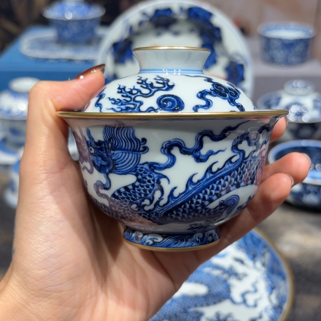 手工手绘陶瓷茶具