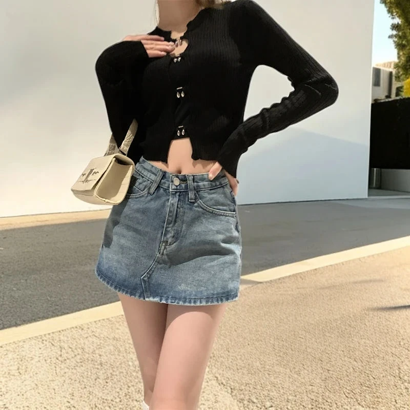 随机款式牛仔短裙短裤