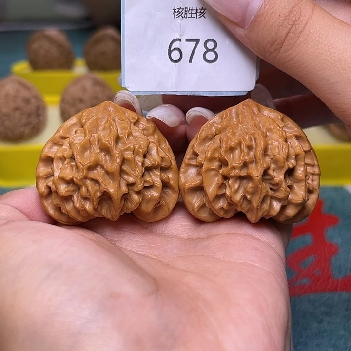 文玩核桃把件龙门涧41.678