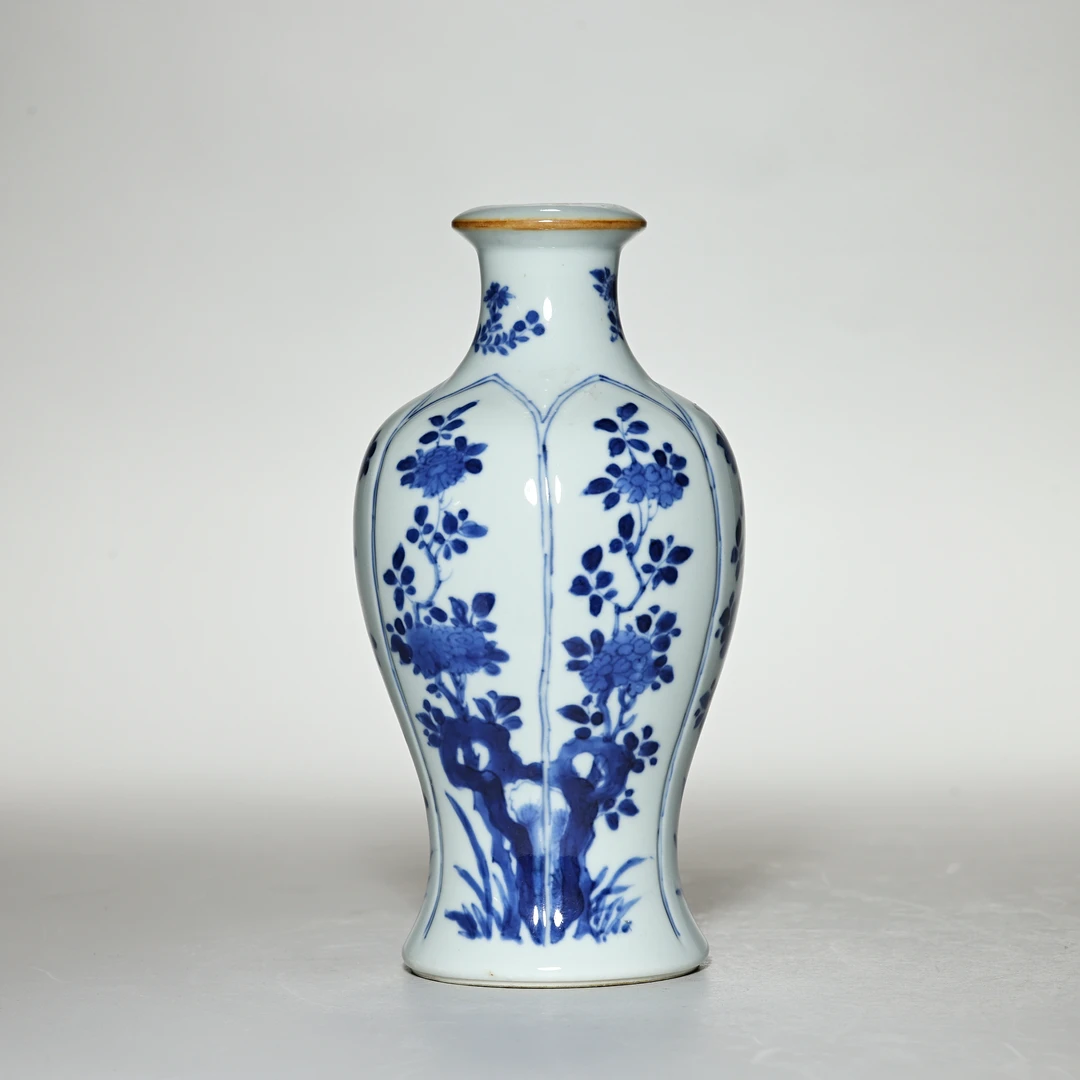【预展专用】6182清康熙.青花花卉纹瓶