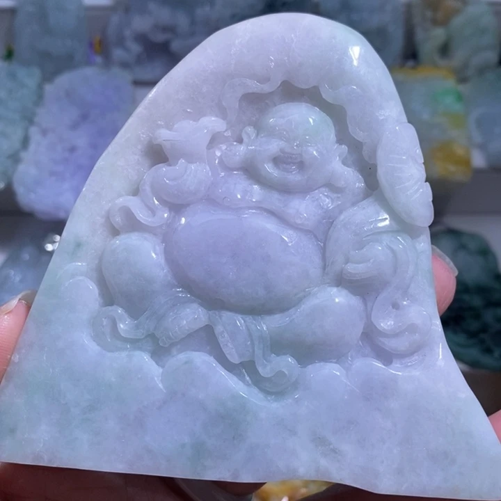 【闪购商品】未镶嵌挂件翡翠佛