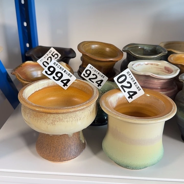 歆***o景德镇手工陶瓷盆 口10 两个盆