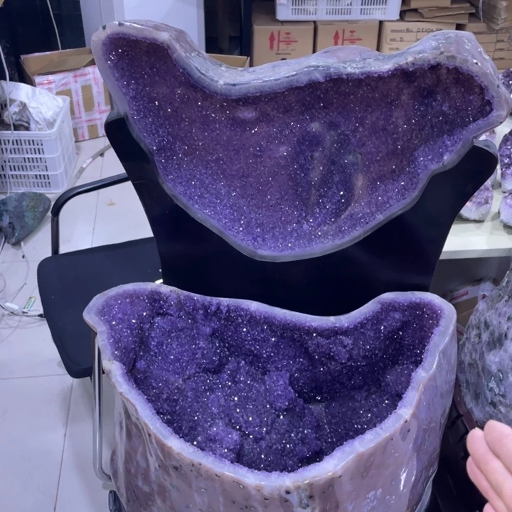 紫晶聚宝盆未镶嵌
