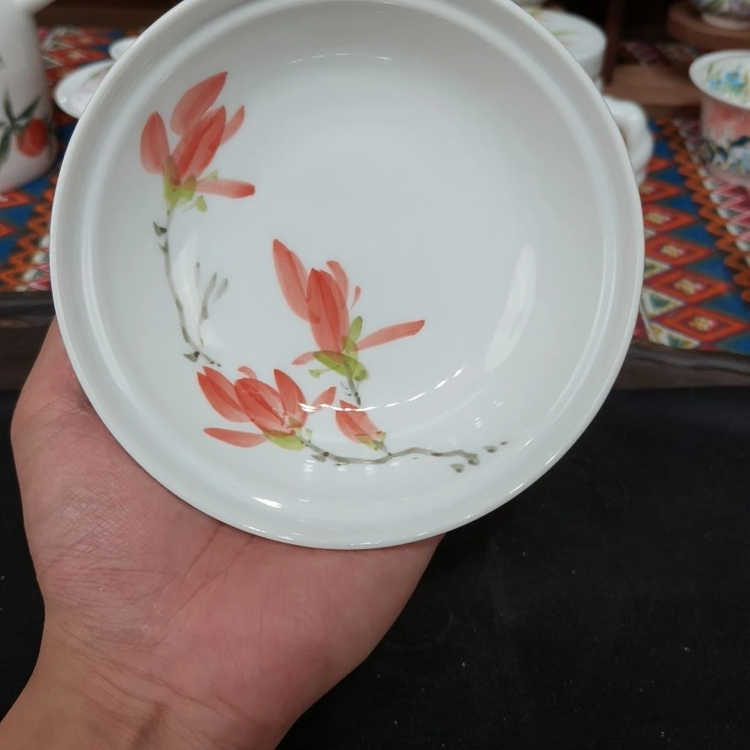 摆件陶景德镇手工手绘高温瓷器