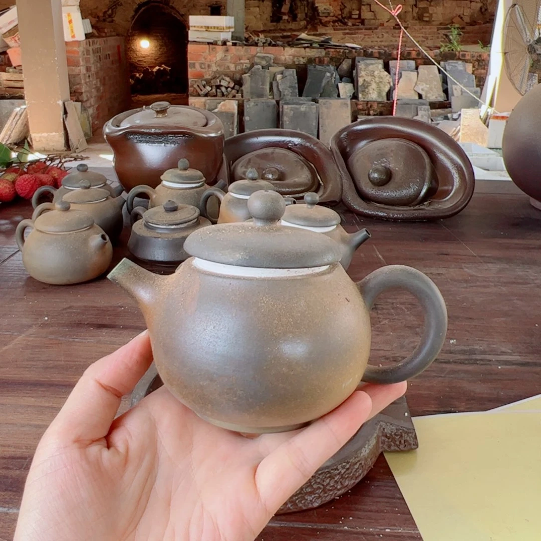 坭兴陶贵台龙窑柴烧茶器A86