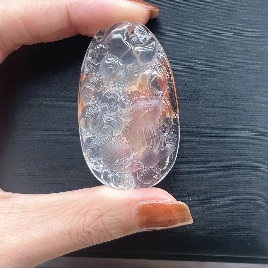 水晶吊坠(不含链)未镶嵌૱****g